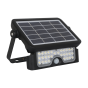 SMART SOLAR SENSOR SMD LED FLOOD LIGHT 8W 600LM 4000K IP65 90° Ra80 ACA CAMPO840