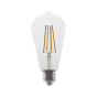 LED FILAMENT E27 ST64  8W 2700K 230V AC 980LM RA80 ACA CONDI8WW