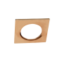 SQUARE POLISHED BRASS PLASTIC RING FOR FALKO7S ACA FALKOSBR