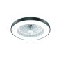 ΑΝΕΜΙΣΤΗΡΑΣ ΟΡΟΦΗΣ ΠΛΑΦΟΝΙΕΡΑ ΜΑΥΡΗ DIMMABLE DC22W Φ50 7 ΔΙΑΦΑΝH ABS ΠΤΕΡΥΓΙΑ ΤΗΛΕΧΕΙΡΙΣΤΗΡΙΟ ACA FANOKBL10G