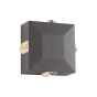 LED HP WALL LUMINAIRE 5W 170LM 15° 230V AC 3.000K DARK GREY CRI80 IP54 30.000HRS ACA LG2622G