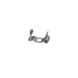 METAL MOUNTING CLIP FOR PROFILES P124 ACA MC124