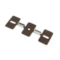 METAL MOUNTING CLIP FOR PROFILE P207 & P210 ACA MC207210