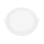 LED SLIM PANEL WHITE ROUND REC. 24W 4000K 2260Lm Φ298 230V AC Ra80 ACA PLATO2440RW