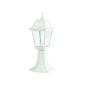 4S PLASTIC FLOOR GARDEN WHITE LUMINAIRE 40,5CM E27 IP44 ACA PLGP3W