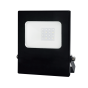 BLACK LED SMD FLOOD LUMINAIRE IP66 10W RGBW 230V ACA Q10RGBW