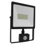 BLACK SENSOR LED SMD FLOOD LUMINAIRE IP66 50W 3000K 4000Lm 230V RA80 ACA Q5030S