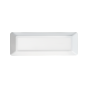 LED WALL RECTANGLE LUMINAIRE WHITE 230V AC IP65 4W 3000K 290LM RA80 ACA SLIM31NW