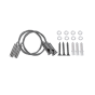 HANGING KIT FOR PROFILE WITH 1PC STEEL WIRE 2m & INSTALLATION ACCESSORIES ACA SWAL