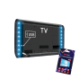 USB TV LED SMD STRIP KIT RGB 2X50CM 2X2.4W IP65 WITH WIRE BUTTON CONTROLLER ACA TVLIT