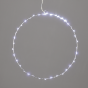 "D50CM SILVER ROUND" 65 ΜΙΝΙ LED ΛΑΜ, CW, ΑΣΗΜΙ ΚΑΛΩΔ. ΧΑΛΚΟΥ,ΑΝΤΑΠΤ.(3VDC),IP44, 3M ΔΙΑΦ ΚΑΛ ACA X066524227