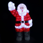 ACRYLIC WAVING SANTA 150 LED ΛΕΥΚΑ IP44 30*27*60cm  30cm ΚΑΛ. ACA X08150228