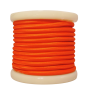 Καλώδιο Υφασμάτινο Πορτοκαλί Γυαλιστερό 2*0,75 mm Ρολλό 10 Μέτρων Enjoy EL330026