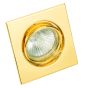 InLight Χωνευτό σποτ από χρυσό μέταλλο 1XGU10 D:9cm 43278-Χρυσό