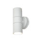 it-Lighting Ouachita 2xGU10 Outdoor Up-Down Wall Lamp White D:15.2cmx11.3cm 80200624