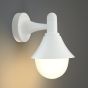 it-Lighting Rabun 1xE27 Outdoor Wall Lamp White D:24.5cmx23.5cm 80202524