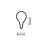 InLight E14 LED Filament G45 6watt 7.14.06.19.1