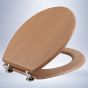 Κάλυμμα Λεκάνης Καπάκι WC 36xM42,5cm Δρυς MDF San Lorentzo 8121C