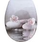 Κάλυμμα Λεκάνης Καπάκι WC 37,5xM46cm Polyresin Serene Pebbles San Lorentzo 8105