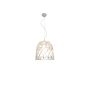 HL-3586-1PS LEWIS WHITE MAT PENDANT HOMELIGHTING 77-4008