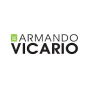 Μπαταρία Νιπτήρα με βαλβίδα clic-clac Μπρονζέ  Χρυσό Armando Vicario Slim Antique Brass 500010-221
