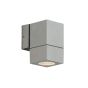 Απλίκα IP44 1xGU10 W65x65xH110mm Grey Paros Viokef 4053600