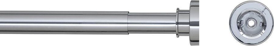 Βραχίονας Μπάνιου Αλουμινίου Τηλεσκοπικός 110-185 εκ. Ø20 mm Χρωμέ Sealskin 275552218 